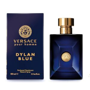 Versace Pour Homme Dylan Blue for Men 3.4 oz Perfumed Deodorant Spray