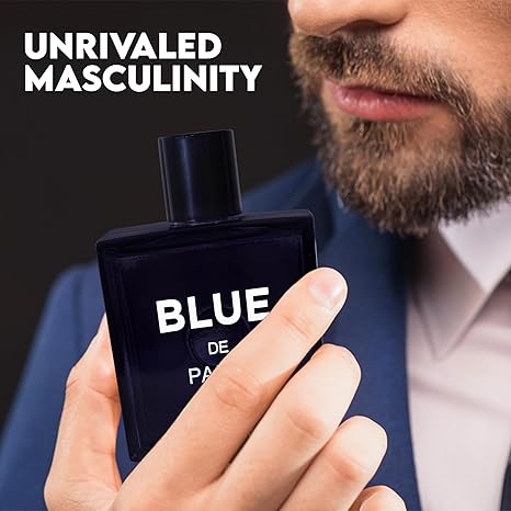 Storioza Blue De Paris Men Perfume Cologne for Men Natural Spray Masculine Scent Wonderful Fragrance Gift Eau De Parfum for Daily Use 3.4 Fluid Ounce - Image 2